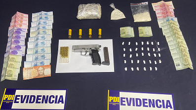 Ovalle: Trabajo colaborativo entre Fiscalía y PDI permite sacar 12 mil dosis de cocaína base y 4 detenidos a control de detención