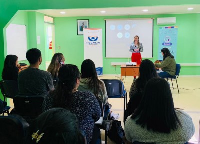 La actividad estuvo a cargo de la profesional, Carolina Bianchi Cañas.