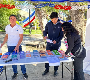 La Fiscalía de Combarbalá participó de una actividad de interacción comunitaria.