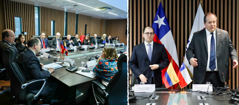 Fiscal General Francisco Barbosa y Fiscal Nacional Ángel Valencia.