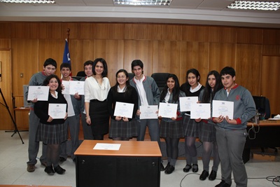 Los alumnos del Liceo Lucila Godoy Alcayaga de Traiguén recibieron sus diplomas