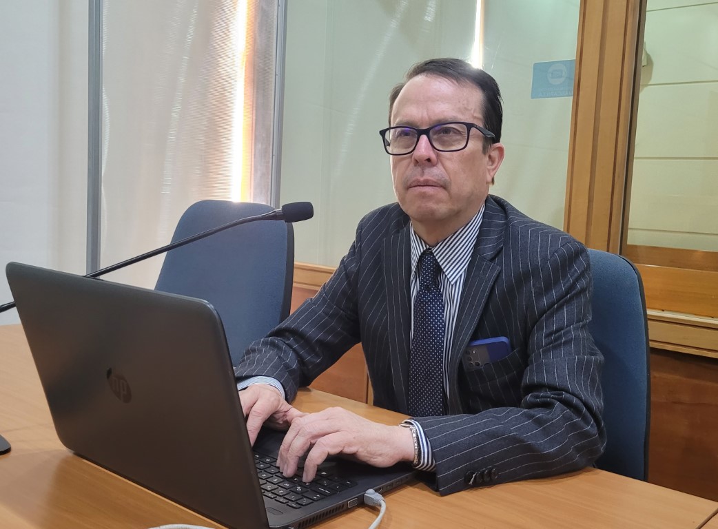 El fiscal Ariel Guzmán asumió la audiencia de formalización.