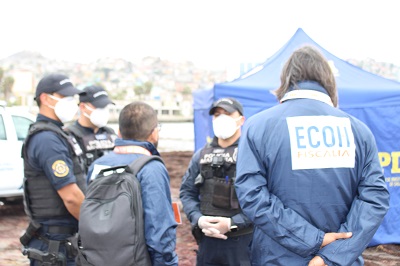 El equipo ECOH de la Fiscalía se coordinó con la PDI, Carabineros, Armada, Gendarmería, Servicio Médico Legal para aclarar los hechos.