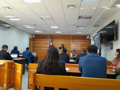 El juicio abreviado se realizó en el juzgado de garantía de Iquique.