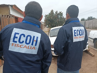 El equipo ECOH concurrió al sitio del suceso.