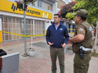 El robo a la oficina de Chilexpress ocurrió en enero de este año en Copiapó.