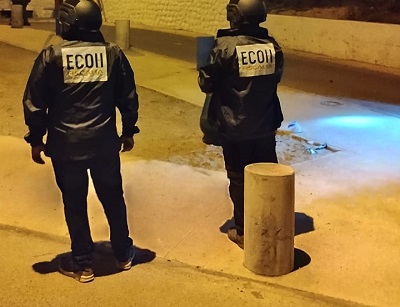 El equipo ECOH reunió antecedentes para la investigación junto a Carabineros.