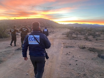 El equipo ECOH estuvo en el sitio del suceso.