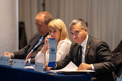 El fiscal Juan Castro Bekios destacó la importancia de la colaboración entre fiscalías.