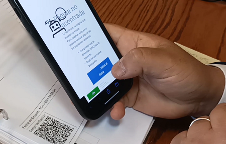 Los documentos resultaban ser fraudulentos.