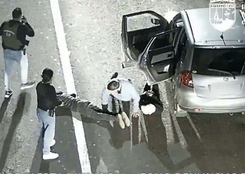 Carabineros concretó la detención tras un seguimiento en Iquique. 