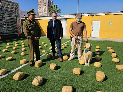 El procedimiento se desarrolló en el sector "La Negra".