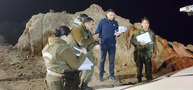 La investigación fue trabajada por la Fiscalía local, junto a equipos de OS9 y Labocar de Carabineros.