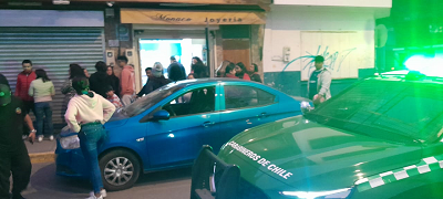 El hecho ocurrió cerca de las 18 horas.