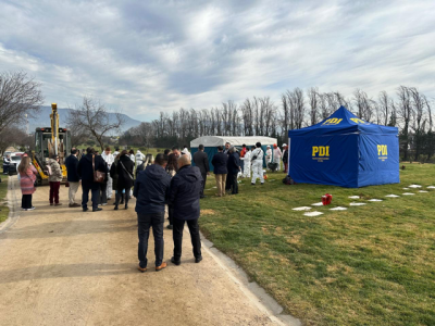 El pasado 25 de julio se realizó la exhumación del cuerpo de la víctima en Santiago.