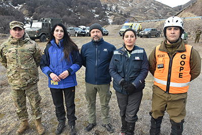 Equipos permanecieron 3 días en el sector de Las Horquetas.
