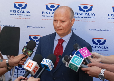 El fiscal de causa, Cristian Aguilar Aranela.