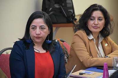 Por la Fiscalía, estuvo presente en la reunión la Jefa de la Unidad de Atención a Víctimas y Testigos, Olivia Tapia, sumado a otros profesionales. 