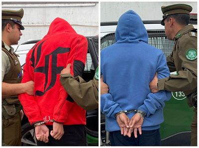 Los detenidos fueron formalizados y quedaron en prisión preventiva.