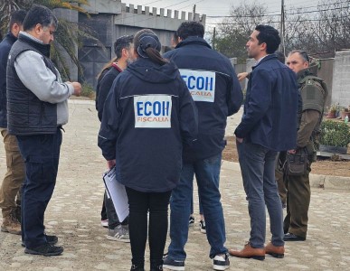 Las diligencias de este caso las desarrolla los equipos SACFI y ECOH de la Fiscalía, junto a personal de la PDI.