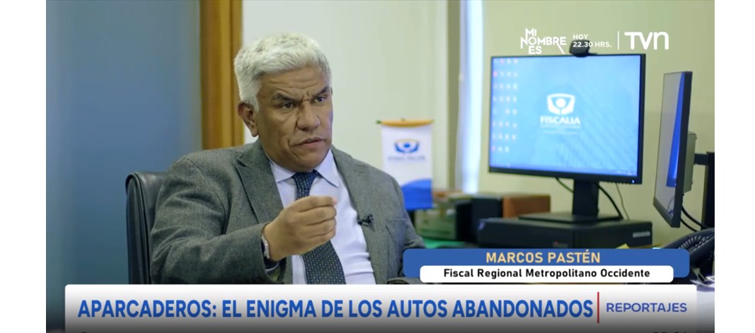 Fiscal Regional Occidente, Marcos Pastén.
