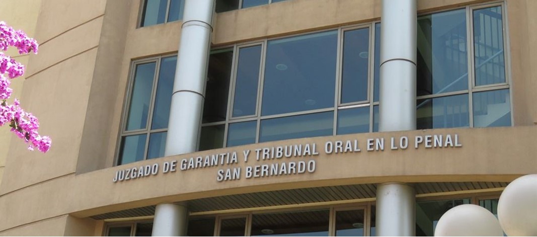 Juzgado de Garantía y Tribunal Oral en lo Penal de San Bernardo donde se realizó el juicio oral y audiencias correspondientes.