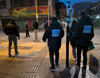 En el lugar de los hechos se constituyó el equipo ECOH.