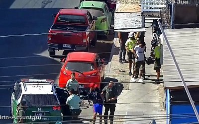 El hecho ocurrió en el sector centro de Iquique. 