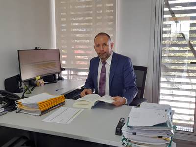 El fiscal de foco Javier Gutiérrez estuvo a cargo del juicio oral de este caso.