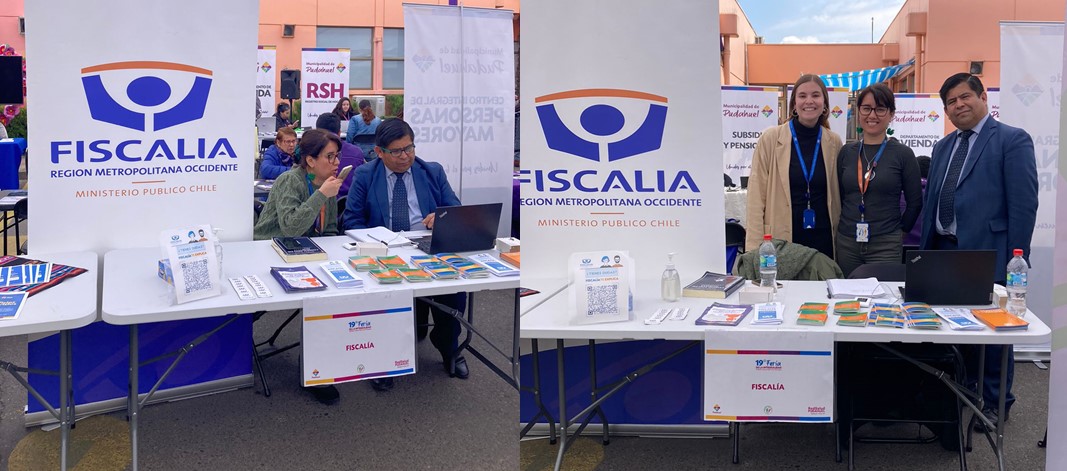 Equipo Uravit en 19° feria de Integralidad del CESFAM.