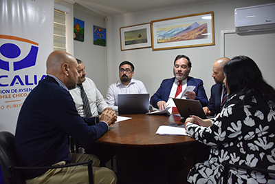 El equipo analizó los diversos puntos contenidos en esta nueva carta de navegación de la Fiscalía. 