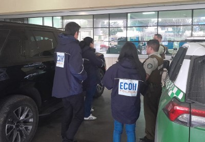 Las diligencias investigativas de ECOH se desarrollaron desde el primer minuto en el Hospital Regional.