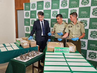 Durante el último procedimiento se recuperó droga, placas para confeccoinar patentes y "miguellitos"