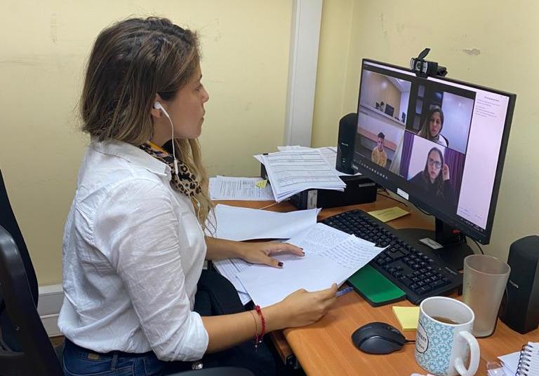 La fiscal Camila Albarracín estuvo a cargo del juicio oral de este caso.
