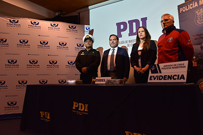16.800 dosis venían con destino a la Región de Aysén, según explicaron las autoridades. . 