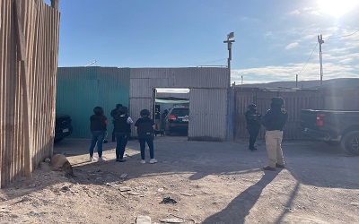 Fiscal (s) y equipo de SACFI participaron en el allanamiento a 6 domicilios.
