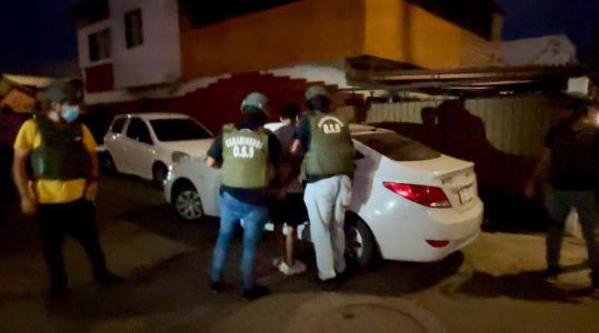 A través de operativo policial se logró la detención del imputado. 