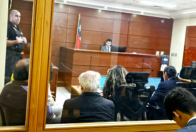 La audiencia de formalización se extendió por más de 6 horas.