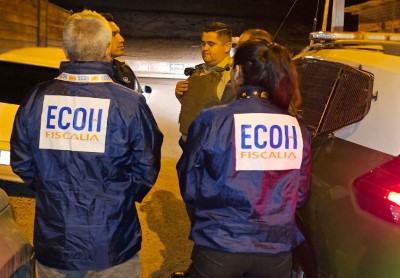 El Equipo ECOH desarrolló diligencias en día en que ocurrió el delito.