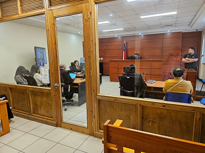 La audiencia se desarrolló en el Juzgado de Garantía de la ciudad.