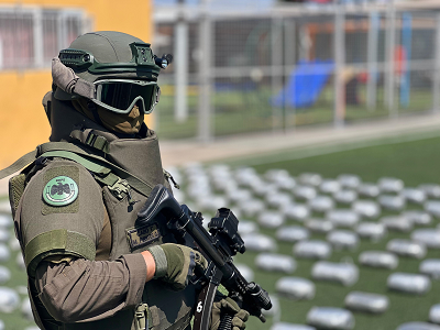 Las diligencias fueron llevadas a cabo por carabineros de OS7.