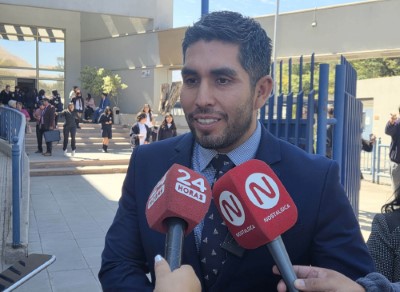 Fiscal Luis Miranda asumió la audiencia de control de la detención de los cuatro imputados.