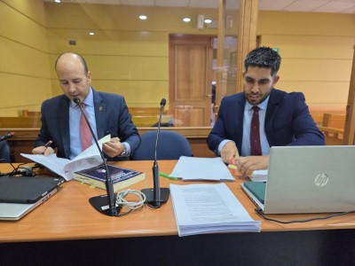 Fiscal Regional Juan Andrés Shertzer y Fiscal Luis Miranda Flores.