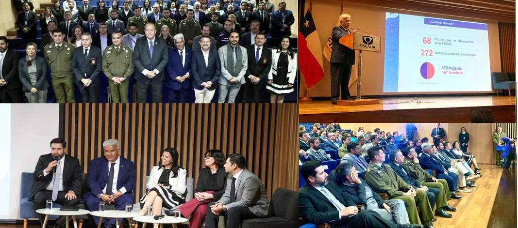 La actividad se efectuó el viernes 11 de abril en el auditorio de la Fiscalía Nacional.