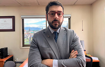A la audiencia de formalización concurrió el Fiscal Fernando Pino. 