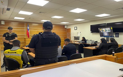 Fiscal Regional de Tarapacá, Trinidad Steinert, presentó la formalización en la audiencia. 