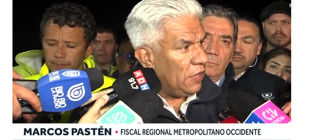 El Fiscal Regional Occidente encabezó el jueves 08 las diligencias en el sitio del suceso.