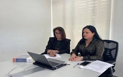 Fiscal Regional Trinidad Steinert participó en el veredicto. 
