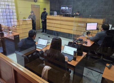 En la audiencia la Fiscalía solicitó la ampliación de la detención de los imputados.