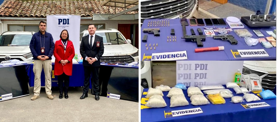 El operativo se efectuó el viernes 27 de junio en Peñaflor, El Monte y Padre Hurtado.